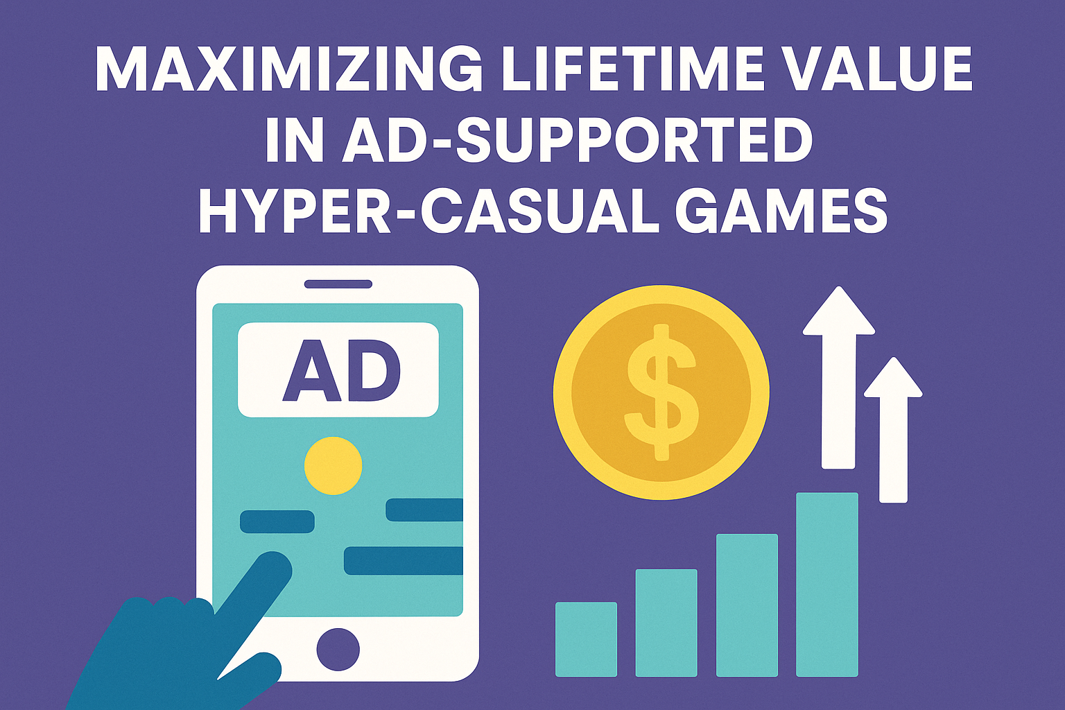 Maximizing Lifetime Value in Ad-Supported Hyper-Casual Games