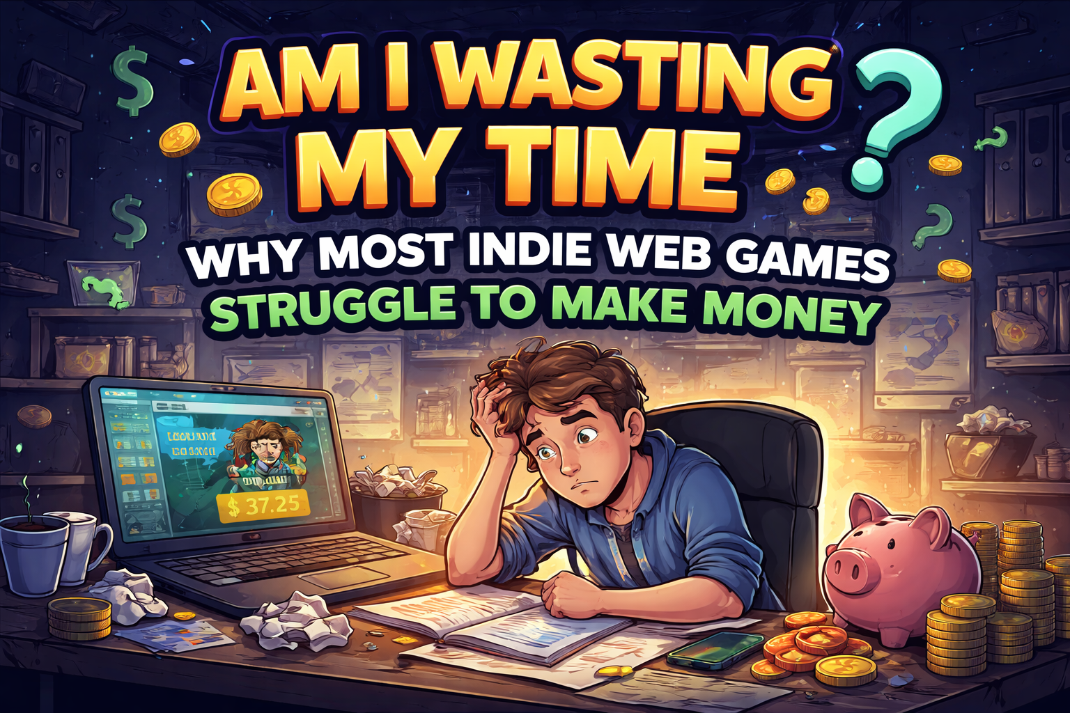 “Am I Wasting My Time?” Why Most Indie Web Games Struggle to Make Money